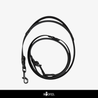 Biothane Führleine verstellbar mit Kurzführgriff