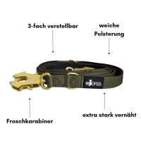 taktische Nylon Führleine Noble Olive