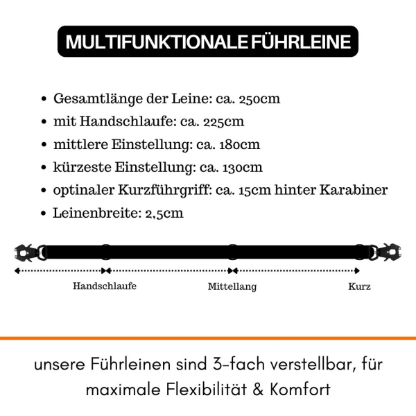 taktische Nylon Führleine Signal Camo