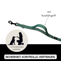 Nylon Classic Führleine Dark Green
