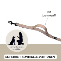 Nylon Classic Führleine Desert Tan