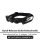 taktisches Nylon Halsband für kleine Hunde Deep Black