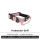 taktisches Nylon Halsband für kleine Hunde Dusty Rose