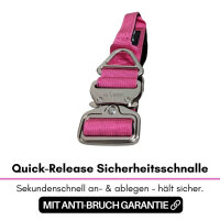 taktisches Nylon Halsband Raspberry