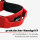 taktisches Nylon Halsband Rosso Red