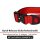 taktisches Nylon Halsband Rosso Red - ultraleicht