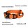 taktisches Nylon Halsband Safety Orange - ultraleicht