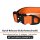 taktisches Nylon Halsband Safety Orange - ultraleicht