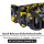 taktisches Nylon Halsband Yellow Camo ultraleicht