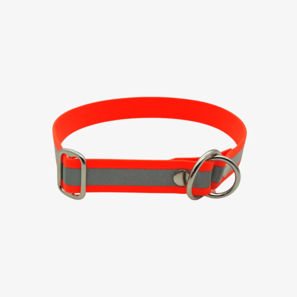 Biothane Reflective Halsband Zugstopp