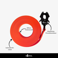 Biothane Tactical Schleppleine - 7.5m / mit Handschlaufe