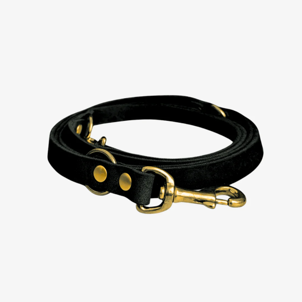 Leder Führleine verstellbar - 3m / 20mm