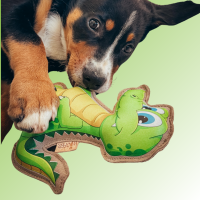 Hundespielzeug Krokodil Kroko